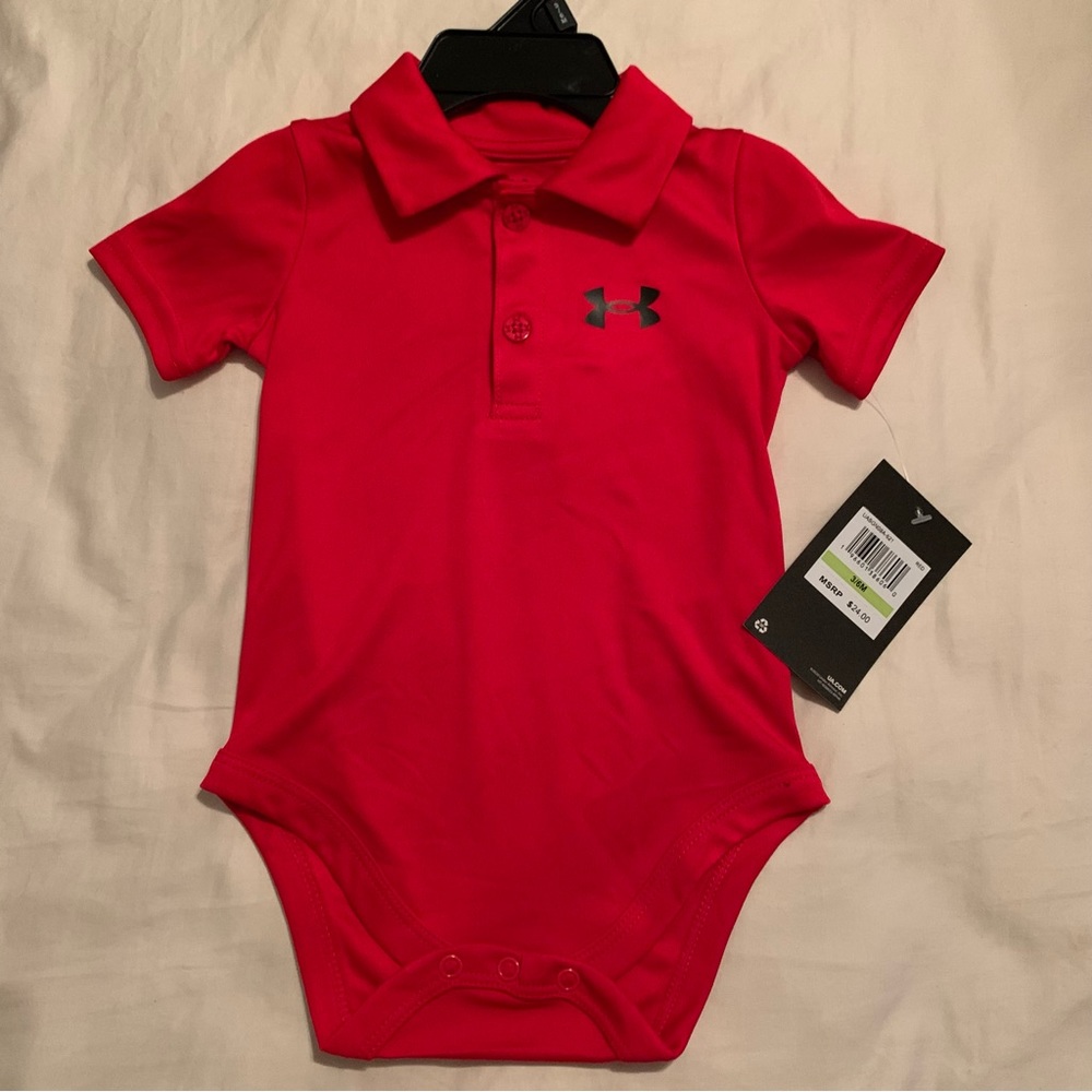 Under Armor Polo onesie 3-6 months